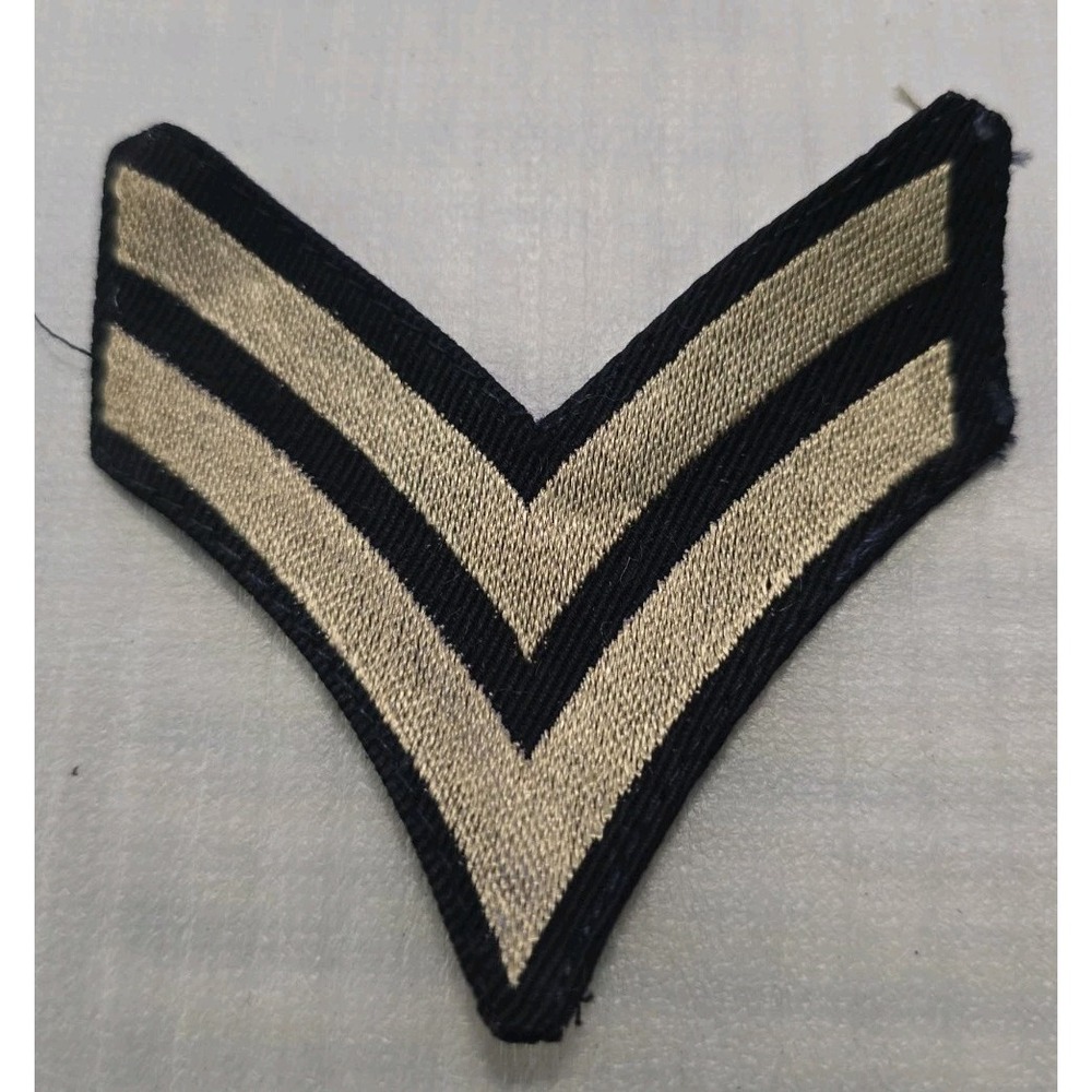 World War II Corporal Rank Insignia Patch